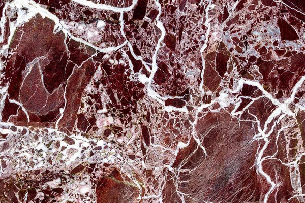 美しい古い赤茶色ピンク装飾的な石大理石抽象き裂および自然な背景として表面の汚れ — ストック写真