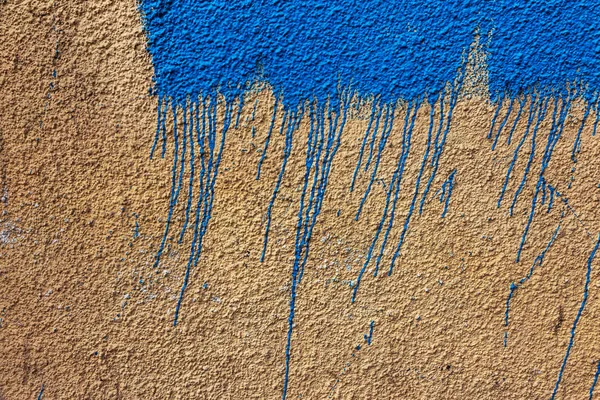Antigua Pared Ladrillo Colorido Enyesado Con Rastros Pintura Antigua Textura — Foto de Stock