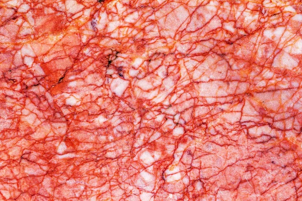 Beautiful Old Reddish Brown Pink Decorative Stone Marble Abstract Cracks — Stock Photo, Image