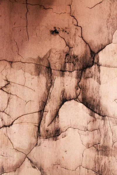 Oude Kunst Textuur Van Gips Bakstenen Muur Geschilderde Slechte Bekraste — Stockfoto