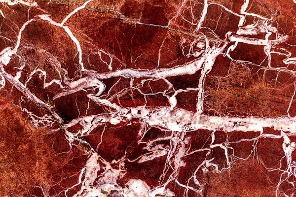Beautiful Old Reddish Brown Pink Decorative Stone Marble Abstract Cracks — Stock Photo, Image