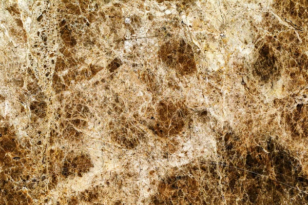 Güzel Eski Sarı Kahverengi Dekoratif Taş Mermer Soyut Çatlaklar Doğal — Stok fotoğraf