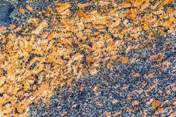 Természetes Háttér Repedt Fekete Márvány Narancssárga Foltok Vagy Régi Textúra — Stock Fotó