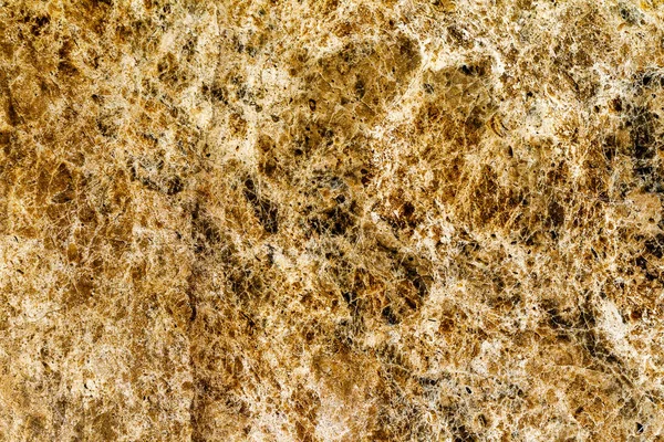 美しい古い黄色茶色装飾的な石大理石抽象的なクラックや自然バック グラウンドとして表面の汚れ — ストック写真