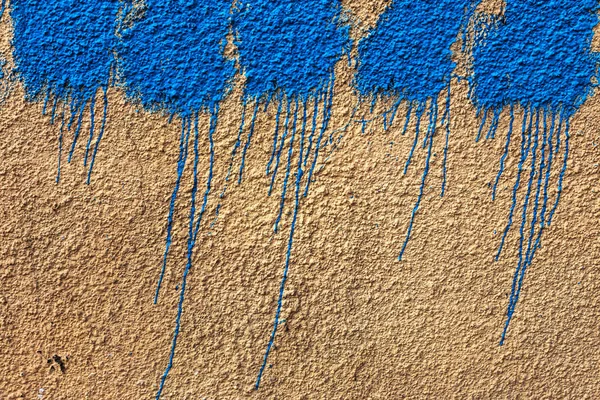 Старая Красочная Кирпичная Стена Оштукатурена Следами Старой Краски Текстуры Винтажный — стоковое фото