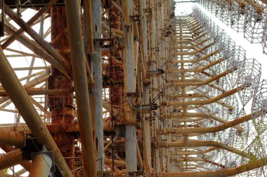 Büyük anten alanı. Sovyet radar sistemi 