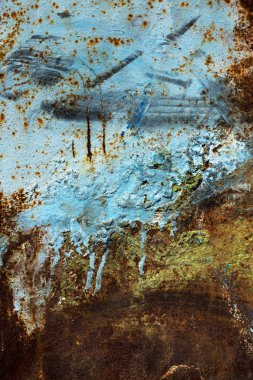 Doğal arka plan doku duvar eski grunge pas demir soyut. Yaratıcı tasarım için bir üs olarak arka plan paslı metal yüzey