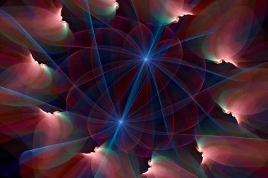 İçin yaratıcı tasarım Soyut Fraktal Fraktal Sanat arka plan. Yaratıcı takı arka plan duvar kağıdı, poster, kitapçık kapak. Psychedelic desen. Sonsuz karmaşık fraktal desen. 