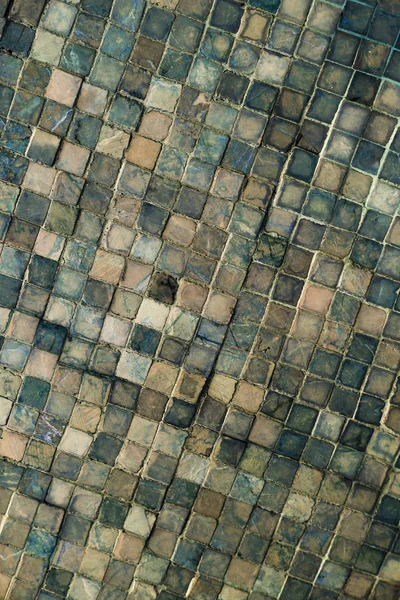Colorido Macio Pastel Monofônico Mosaico Veneziano Como Decoração Decorativa Fachada — Fotografia de Stock