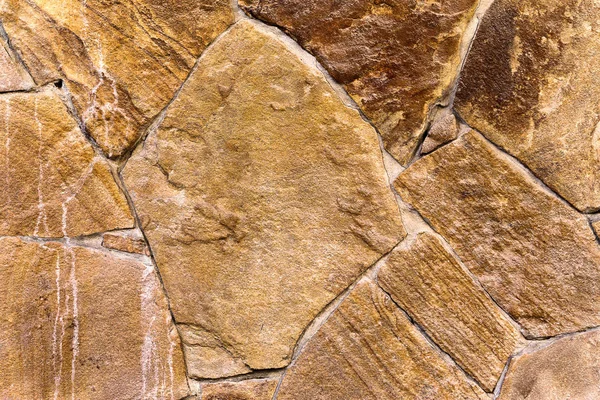 Покраска Декоративной Поверхности Каменной Стены Дикого Камня Слоя — стоковое фото