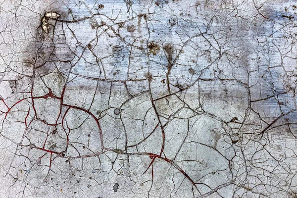 Beautiful Old Wall Large Cracks Texture Creative Fashion Basis Background — Stock Photo, Image
