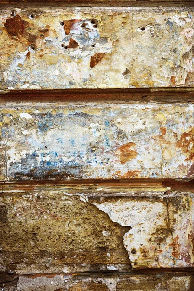 Textura Arte Velha Vazia Parede Tijolo Gesso Pintado Superfície Riscada — Fotografia de Stock