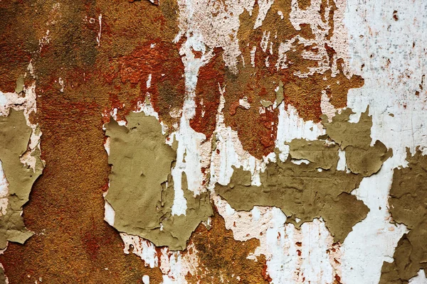 Leere Alte Kunst Textur Aus Gips Ziegelwand Bemalte Schlecht Zerkratzte — Stockfoto