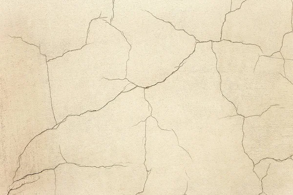 Beautiful Old Wall Large Cracks Texture — Stock Photo, Image