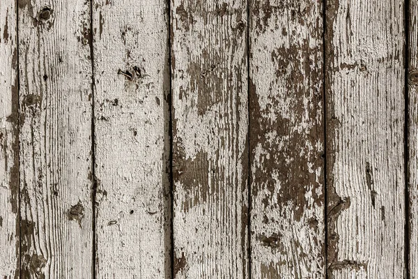 Древний Винтажный Стиль Окрасил Белую Деревянную Текстуру Остатками Белой Краски — стоковое фото