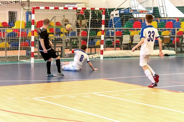 Odessa Ukraine July 2018 Unidentified Players Local Team Playing Mini — Stock Photo, Image