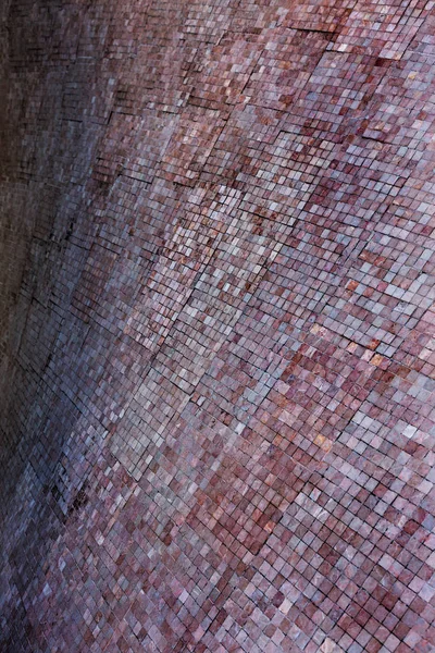 Барвисті Які Пастельні Однотонні Венеціанських Мозаїку Декоративне Оздоблення Фасаду Венеціанські — стокове фото