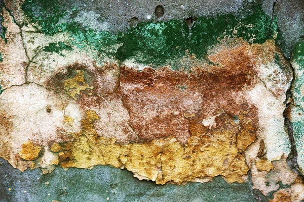 Prázdná Stará Umělecká Textura Sádrové Cihlové Zdi Malovaný Špatně Poškrábaný — Stock fotografie