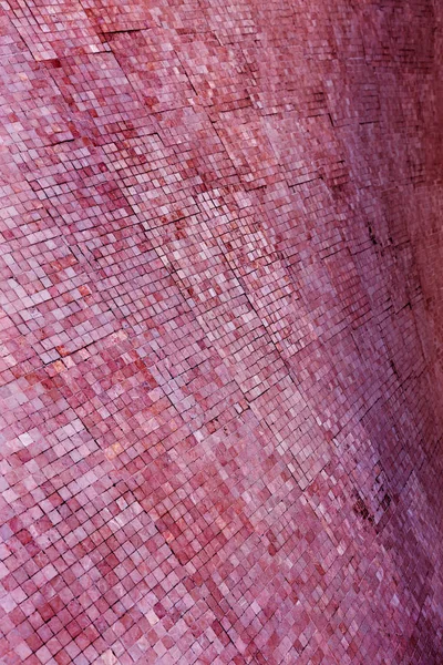 Colorido Mosaico Veneciano Monofónico Pastel Suave Como Decoración Decorativa Fachada —  Fotos de Stock