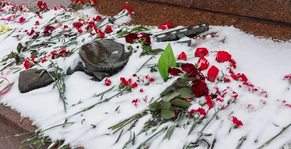 Monument Till Eternal Flame Till Okänd Soldat Odessa Evig Eld — Stockfoto