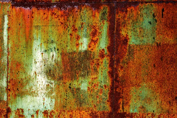 Abstract Rusty Metalen Textuur Roestige Metalen Achtergrond Voor Ontwerp Met — Stockfoto