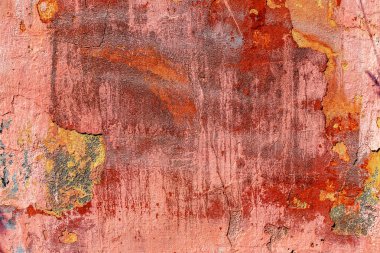 Vintage veya aşınmış arka planını doğal çimento veya taş eski doku bir retro desen duvar olarak. bir kavramsal kavramı veya mecaz duvara afiş, grunge, yaşlı, malzeme, pas