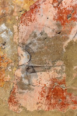 Vintage veya aşınmış arka planını doğal çimento veya taş eski doku bir retro desen duvar olarak. bir kavramsal kavramı veya mecaz duvara afiş, grunge, yaşlı, malzeme, pas