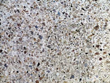 eski model renkli taş duvar ortaya çıktı.