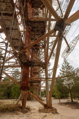 Büyük anten alanı. Sovyet radar sistemi 