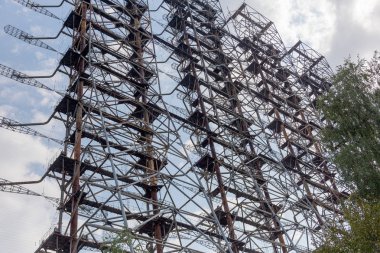 Büyük anten alanı. Sovyet radar sistemi 