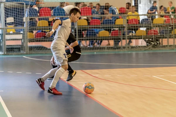 Odessa Ukraine July 2018 Unidentified Players Local Team Playing Mini — Stock Photo, Image