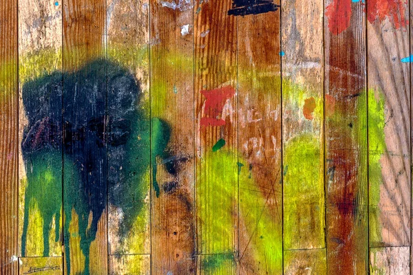 Velho Grunge Pintado Painéis Madeira Usados Como Fundo — Fotografia de Stock