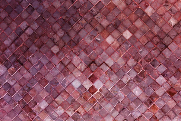 Colorido Macio Pastel Monofônico Mosaico Veneziano Como Decoração Decorativa Fachada — Fotografia de Stock