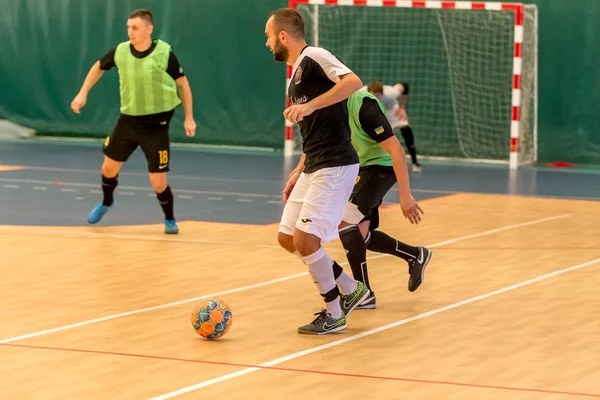 Odessa Ukraine July 2018 Unidentified Players Local Team Playing Mini — Stock Photo, Image