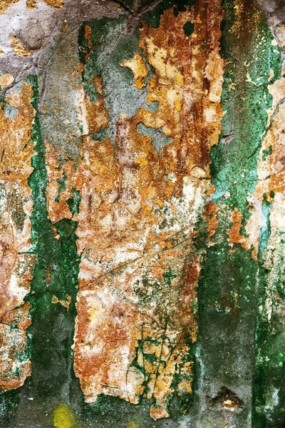 Textura Arte Velha Vazia Parede Tijolo Gesso Pintado Superfície Riscada — Fotografia de Stock