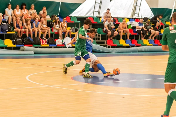 Odessa Ukraine July 2018 Unidentified Players Local Team Playing Mini — Stock Photo, Image