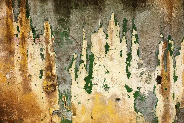 Puste Stare Tekstury Artystyczne Ściany Cegły Gipsowej Malowana Źle Zarysowana — Zdjęcie stockowe