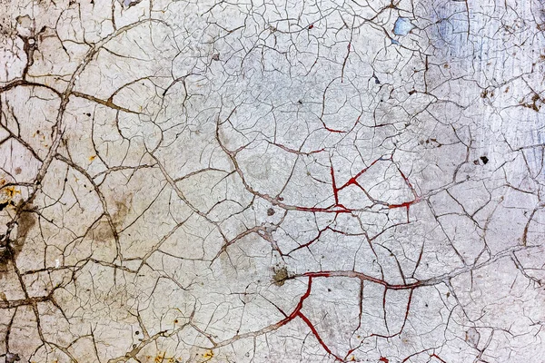 Красива Стара Стіна Великими Тріщинами Текстурою Креативна Основа Моди Тла — стокове фото