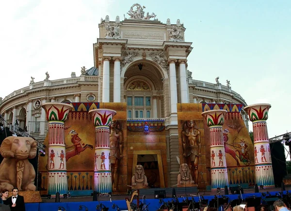 Odessa Ukrayna Haziran 2012 Eylem Temsil Opera Sahne Alanı Nda — Stok fotoğraf