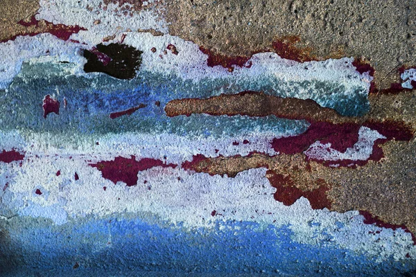 Puste Stare Tekstury Artystyczne Ściany Cegły Gipsowej Malowana Źle Zarysowana — Darmowe zdjęcie stockowe