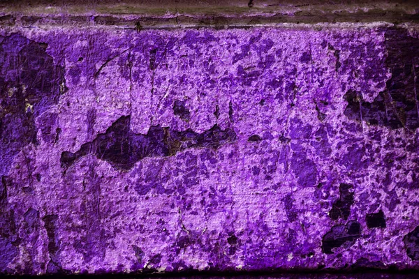 Empty Old Art Texture Plaster Brick Wall Painted Bad Scratched — Stock Photo, Image