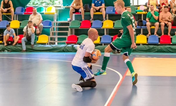 Odessa Ukraine Juli 2018 Unbekannte Spieler Der Lokalen Mannschaft Spielen — Stockfoto