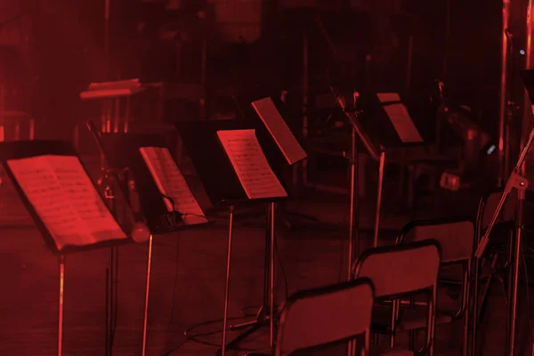 Odessa Ukraine Janvier 2019 Concert Orchestre Symphonique Sur Scène Musiciens — Photo