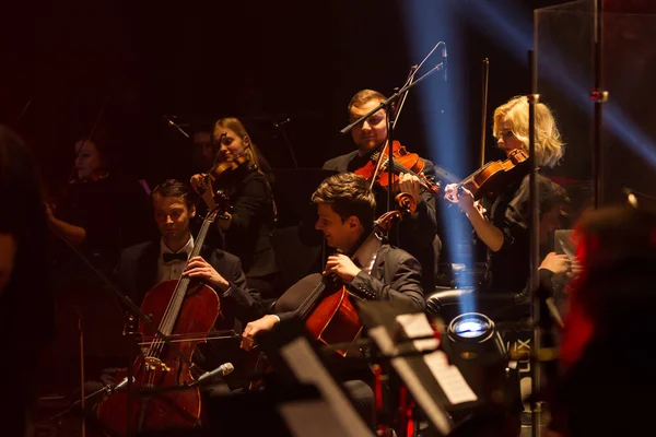 Odessa Ucrania Enero 2019 Concierto Orquesta Sinfónica Teatro Músicos Orquesta — Foto de Stock
