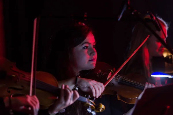 Odessa Ucrania Enero 2019 Concierto Orquesta Sinfónica Teatro Músicos Orquesta — Foto de Stock