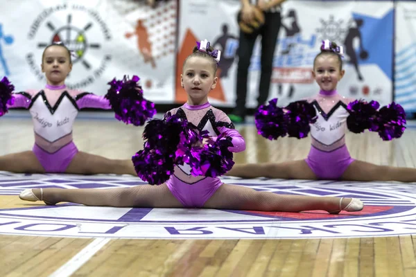 Odessa Oekraïne Febr 2019 Heldere Dynamische Kenmerken Van Een Steungroep — Stockfoto