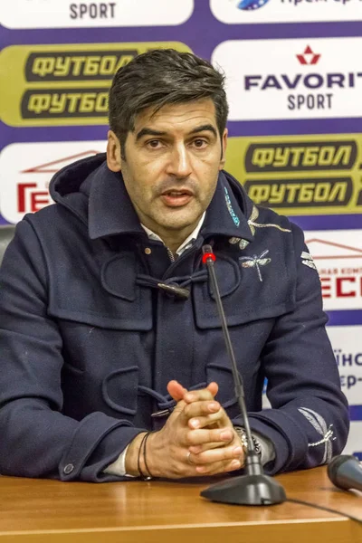 Odessa Ukraine Mars 2019 Legendarisk Berömd Fotbollstränare Paulo Alexandre Rodrigues — Stockfoto