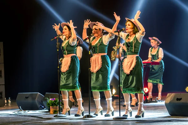 Odessa Ukraine Marca 2019 Bright Music Show Freedom Jazz Piękna — Zdjęcie stockowe