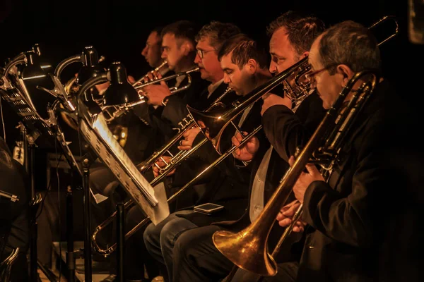 Odessa Ucrania Marzo 2019 Concierto Orquesta Sinfónica Teatro Músicos Orquesta — Foto de Stock