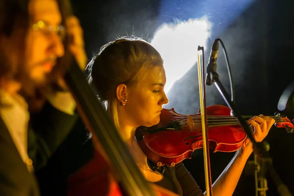 Odessa Ucrania Marzo 2019 Concierto Orquesta Sinfónica Teatro Músicos Orquesta — Foto de Stock